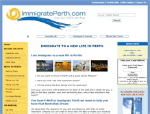 Tablet Screenshot of immigrate-to-a-new-life-in-perth.com